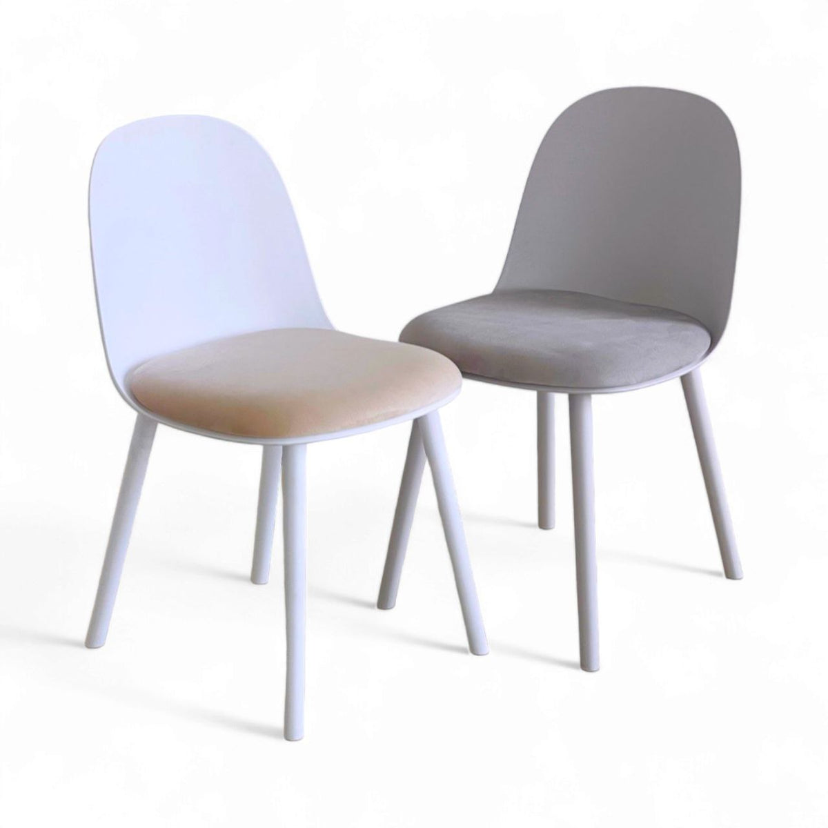 1059- Silla Bondi Cojin En terciopelo