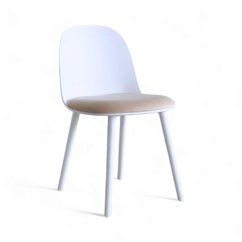 1059- Silla Bondi Cojin En terciopelo