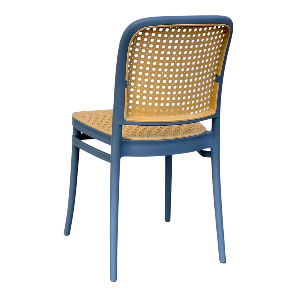 1209- Silla PP Solea Tipo Mimbre Redonda