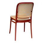 1209- Silla PP Solea Tipo Mimbre Redonda