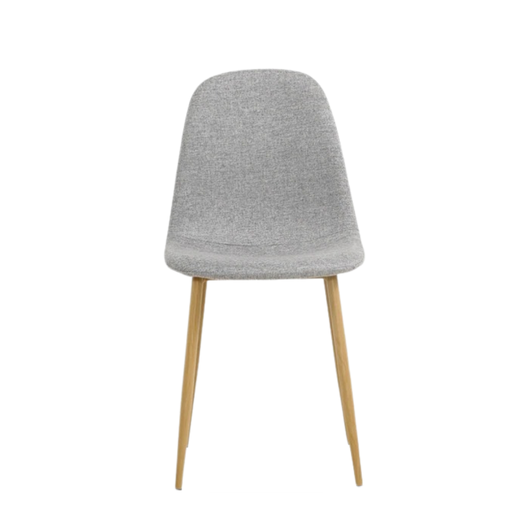 1052- Silla Domi Con Patas Metálicas