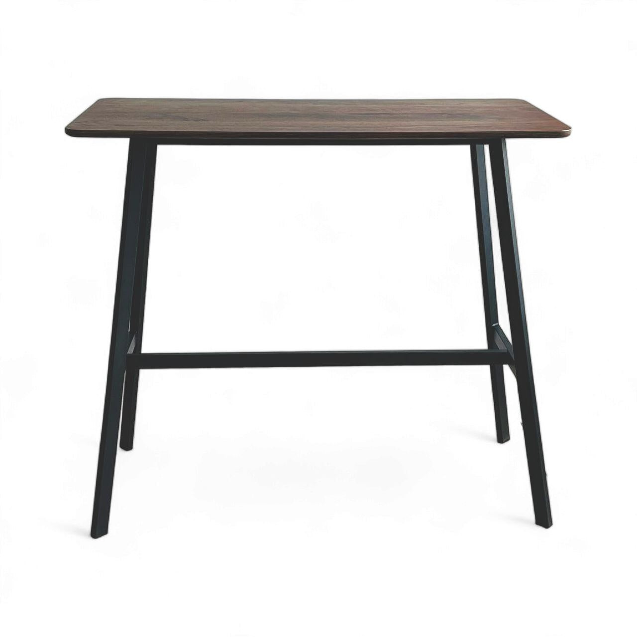 38004 - Mesa Para Barra Madera Oscura