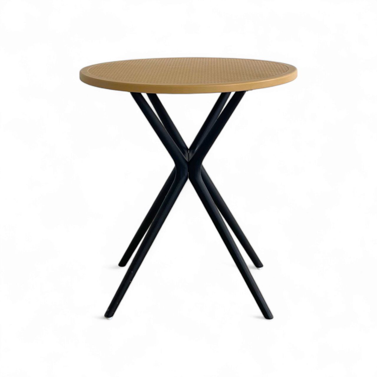 1603D - Mesa Many Redonda PP Para Exteriores