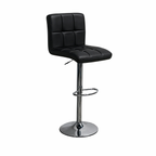1156- Silla De Barra Vintage  Cuero  Pu