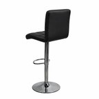 1156- Silla De Barra Vintage  Cuero  Pu