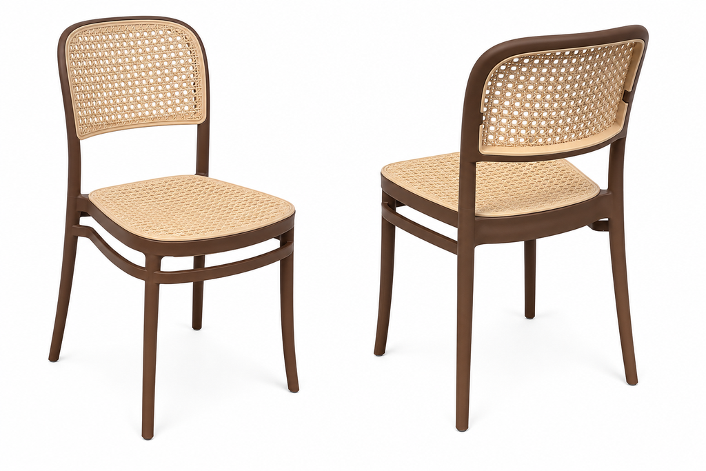 1209B - Silla PP Solea Compacta Tipo Mimbre