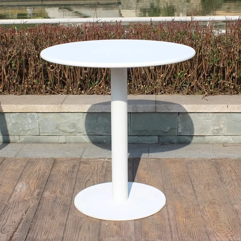 1548 - Mesa Metalica Redonda Coffe 60cm