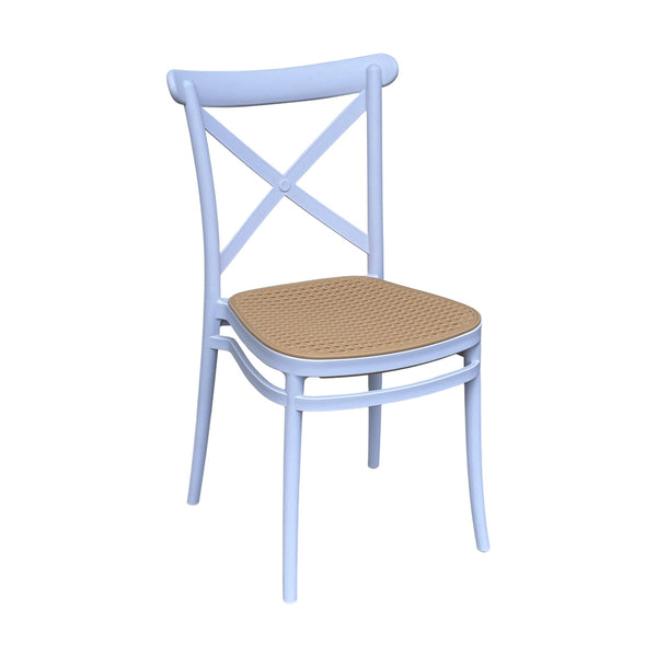 1840H- Silla  Alis Tipo  Mimbre  En PP