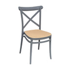 1840H- Silla  Alis Tipo  Mimbre  En PP
