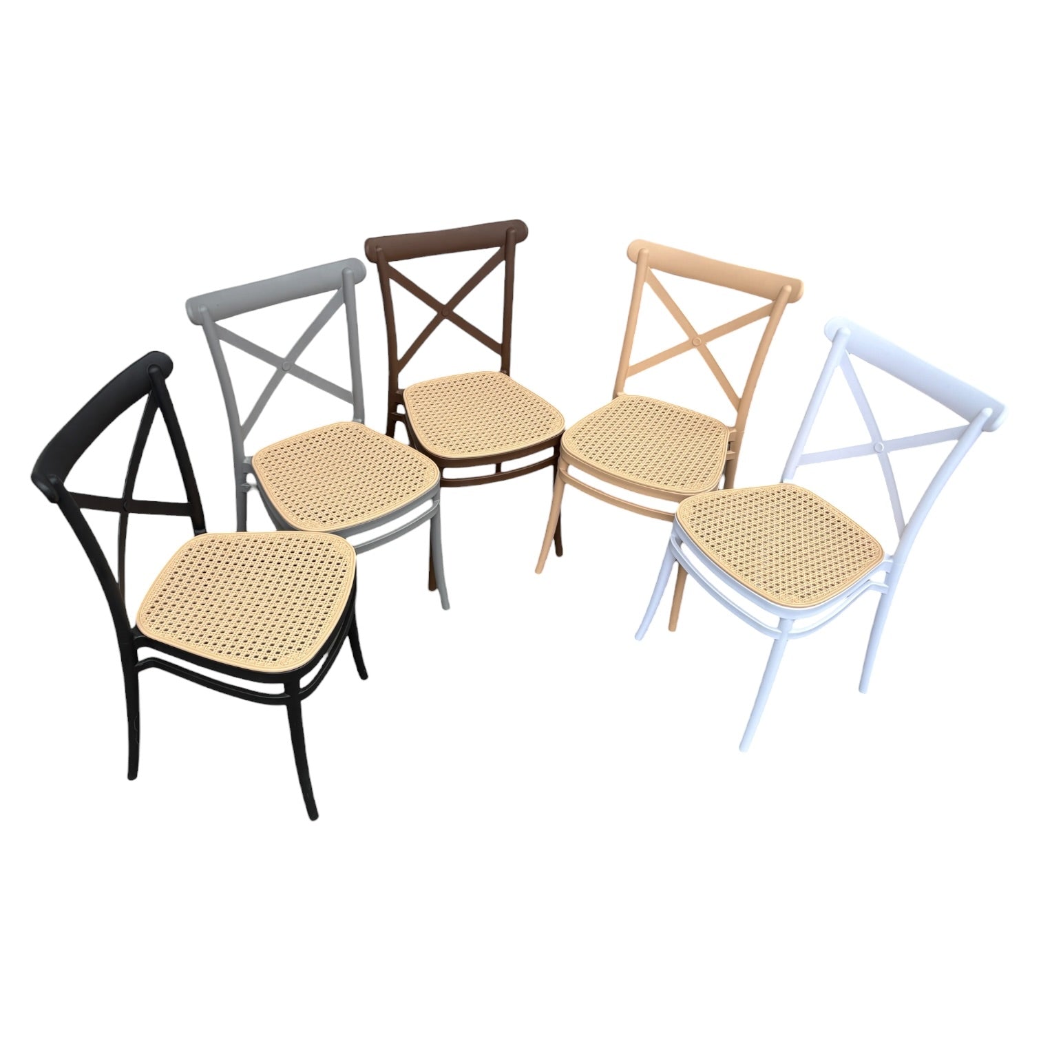 1840H- Silla  Alis Tipo  Mimbre  En PP