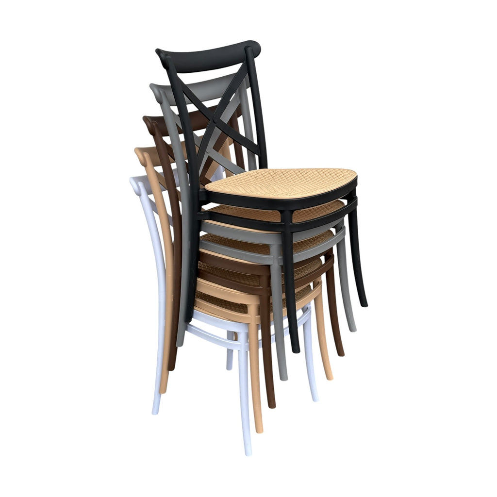 1840H- Silla  Alis Tipo  Mimbre  En PP