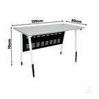 OFT-04-Escritorio  Sencillo Panel MDF 120*60cm