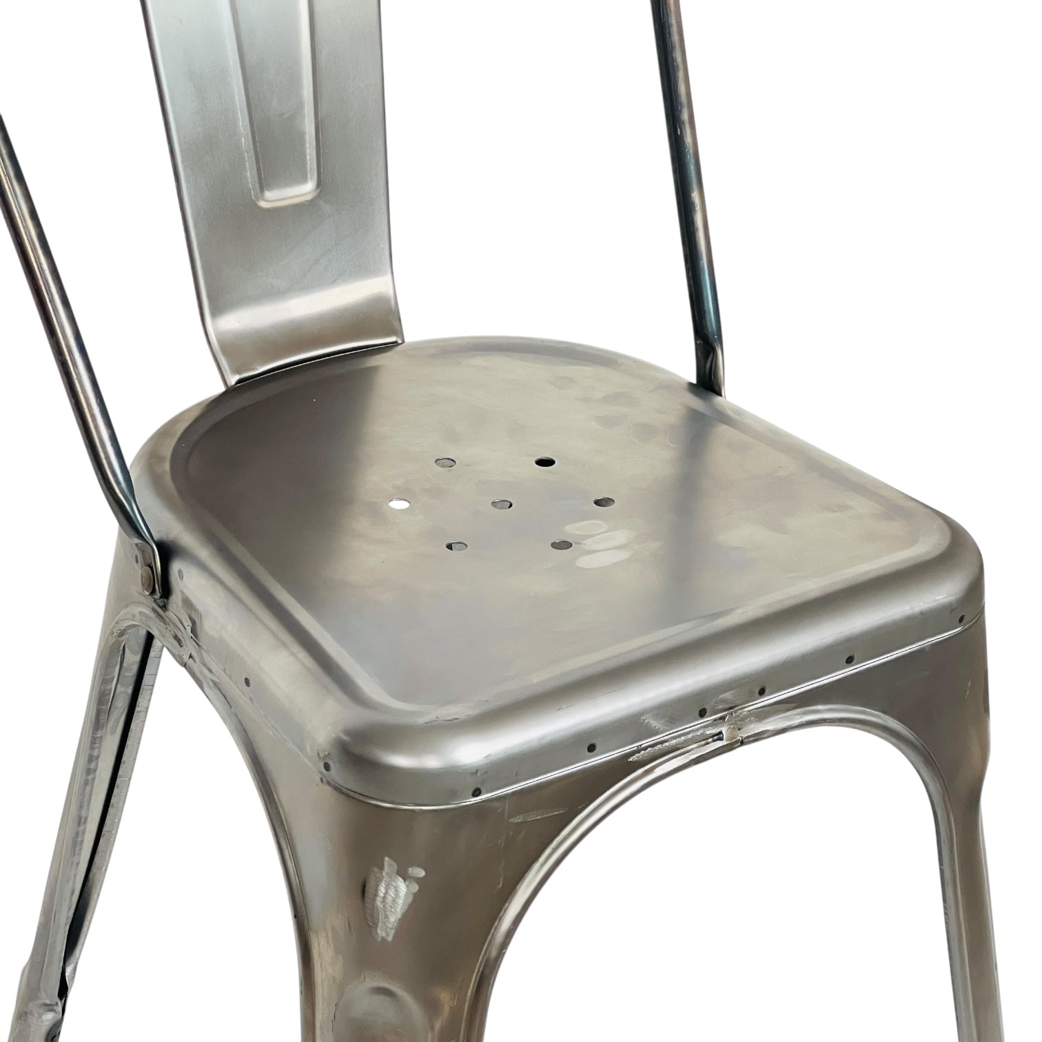 1518 - Silla Tolix Metalica En Crudo