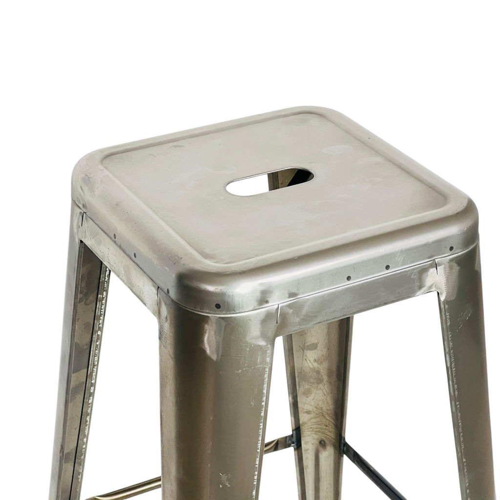 1516.SIN- Taburete Metálico Tolix Sin Pintura