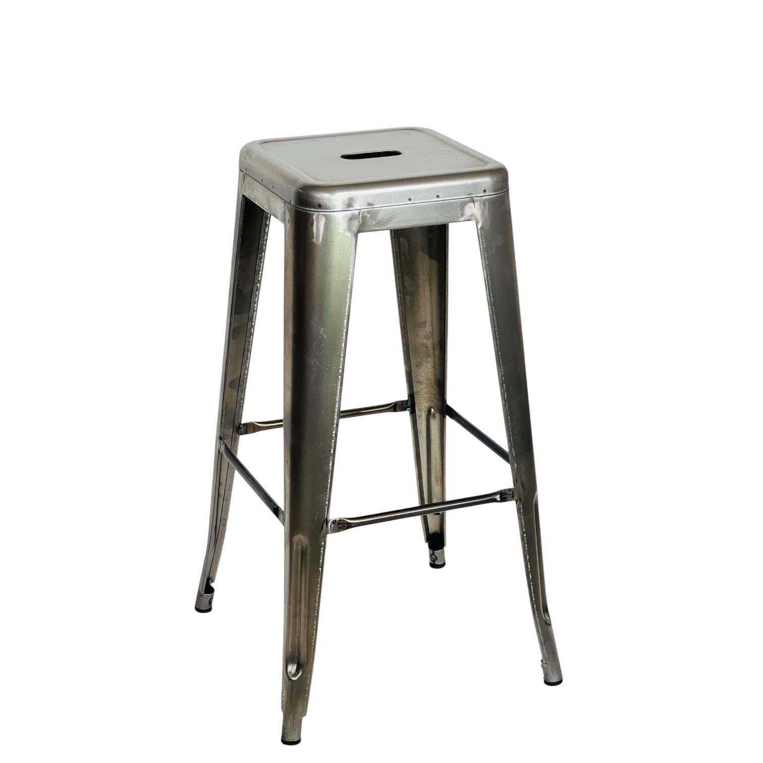 1516.SIN- Taburete Metálico Tolix Sin Pintura