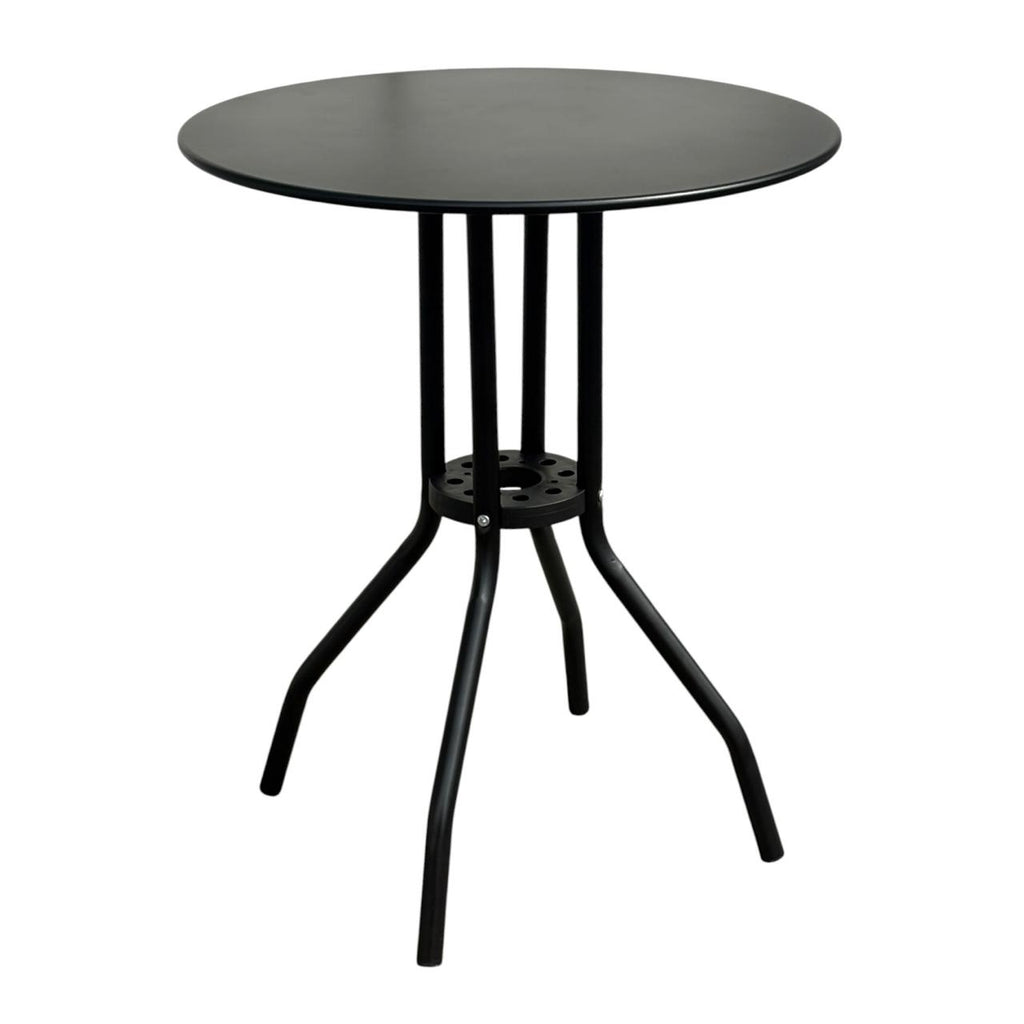 1548D- Mesa Metalica Lino Negra