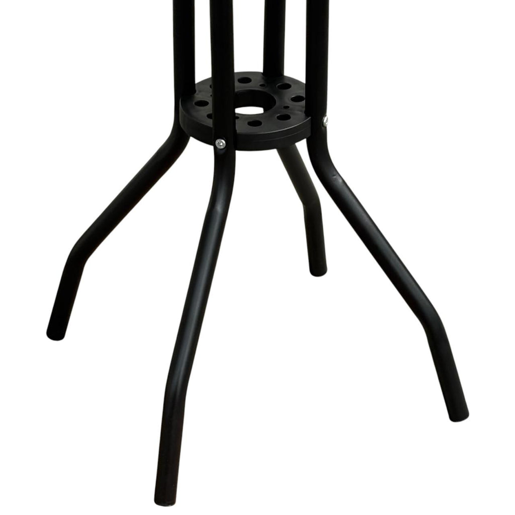 1548D- Mesa Metalica Lino Negra