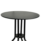 1548D- Mesa Metalica Lino Negra