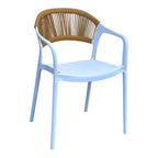 1858-Silla Bali PP Con Espaldar Mallado