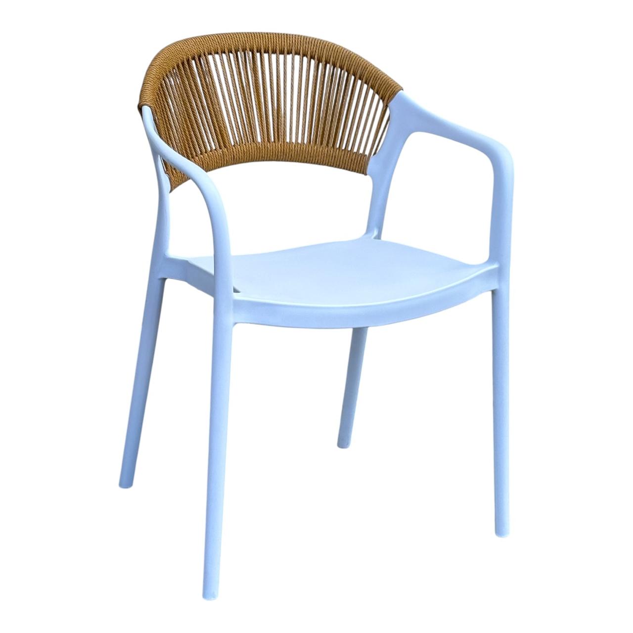 1858-Silla Bali PP Con Espaldar Mallado