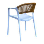 1858-Silla Bali PP Con Espaldar Mallado