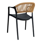 1858-Silla Bali PP Con Espaldar Mallado