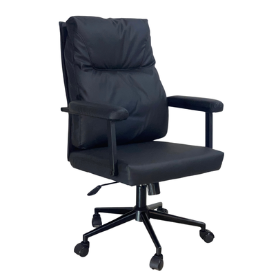OF717-SILLA OPERATIVA SUPERACOLCHADA CUERO PU