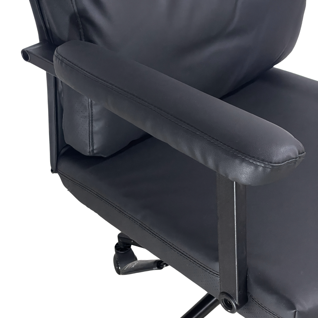 OF717-SILLA OPERATIVA SUPERACOLCHADA CUERO PU